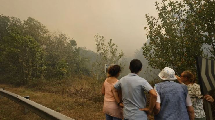 Alertan de 20 hectáreas en llama tras incendio en Barreiros